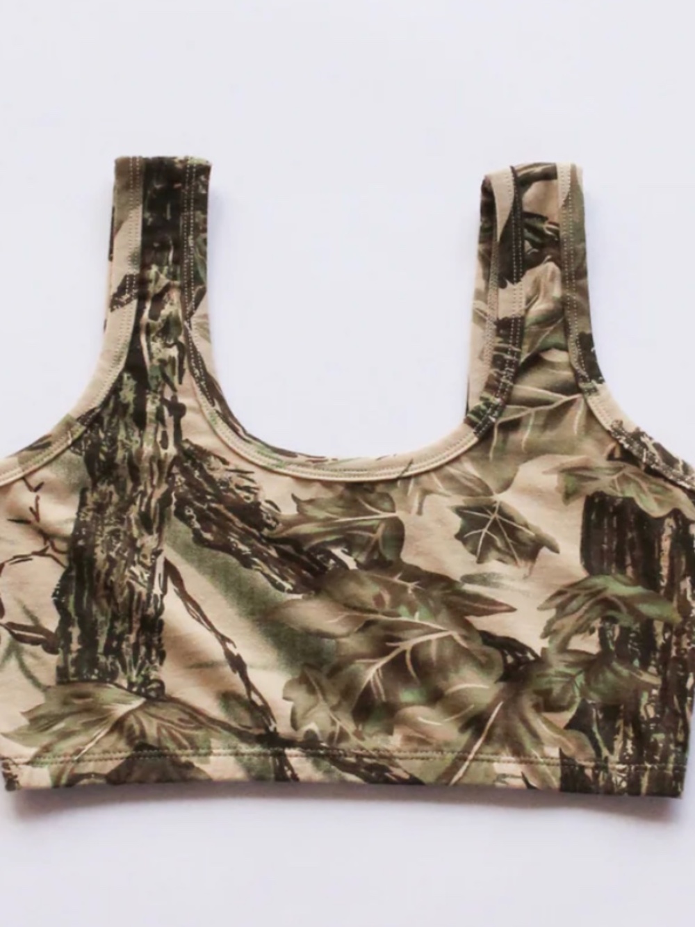 Full Coverage Bra In Camo